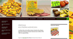 Desktop Screenshot of kulinerkhasmedan.com